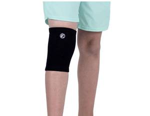 lot 19579 image: KARM Kids Knee Brace Sleeve - Youth Knee Compression Sleeve for Kids, Child - Support for Pain, Sports, Football, Basketball, Gymnastics, Recovery, Boys & Girls (Black) - Retail $12
