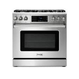 Thor 36 Inch 4 Burner Gas Range Stainless Steel - Retail: $3,655