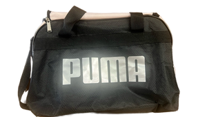 lot 207 image: Pink PUMA Sports Duffel Bag with Shoulder Strap - Retail $25