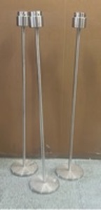 lot 236 image: Candle Holders Set of 3 - Retail $25