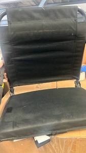 lot 239 image: GCI Outdoor BleacherBack  Black - Retail $45