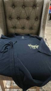 lot 264 image: Topgolf In My Golf Era Navy Blue T-Shirt - Medium - Retail $25
