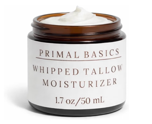 lot 547 image: 100% Grass Fed Grass Finished Whipped Beef Tallow MoisturizerBody Balm for Face, Body, Oily, Dry, Sensitive Skin -Contains Vitamins A, D, E, K -USA Made (1.7 oz, Vanilla)