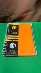 lot 610 image: Studio C Zip-It Premium Spiral Notebook College Ruled 6x9 inch Notebook - Retail $6