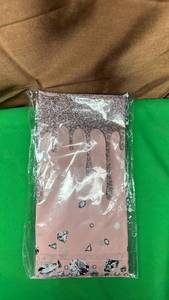 lot 612 image: 2pcs Pink Rose Gold Birthday Party Tablecloths Rose Gold Sequin Printed Plastic Table Cover Glitter Diamonds Happy Birthday Background for Girl Wedding Graduation Anniversary Indoor Outdoor