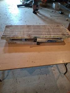 lot 1520 image: Werner Aluminum Work Platform