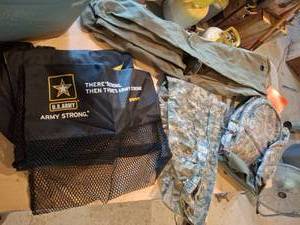 lot 1681 image: U.S. Army Surplus Bags