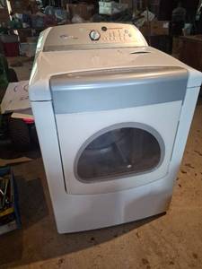 lot 1744 image: Whirlpool Cabrio Electric Dryer - Needs Cord