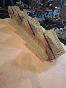 lot 1805 image: (4) Stair Stringers