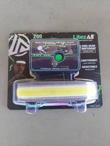 lot 1860 image: LitezAll BriteBand Headlamp - Adjustable 180° Light