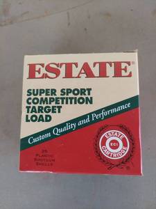 lot 2106 image: Estate Super Sport Competition Target Load 12 Gauge 25 Shells