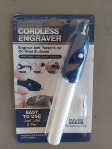 lot 2116 image: Cordless Engraver