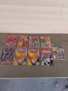 lot 2120 image: Comic Books Lot - 9 Issues