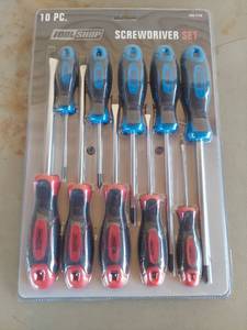 lot 2161 image: Tool Shop 10 PC Screwdriver Set