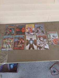 lot 2171 image: Transformers IDW Comic Book Lot - 9 Issues