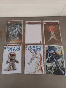 lot 2182 image: IDW ROM Revolution Comic Book Collection Lot - 6 Issues