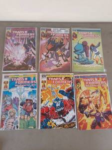 lot 2185 image: IDW Transformers Regeneration One Comic Book Lot - 6 Issues