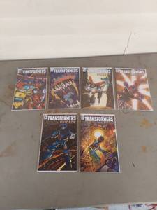 lot 2188 image: IDW Transformers Unicron Comic Book Lot - 6 Issues