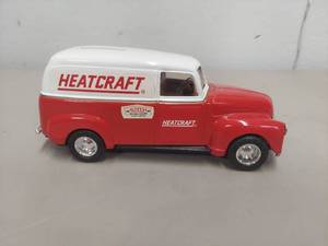 lot 2210 image: Heatcraft Diecast Panel Truck Model Bank