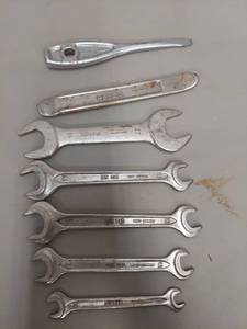 lot 2214 image: Heyco Open End Wrenches - West Germany