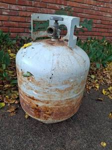lot 1022 image: LP Cylinder with OPD Valve - Approx 14 Full