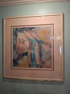 lot 1120 image: Limited Edition Framed Print - Signed Barbara A Wood and Numbered 77150