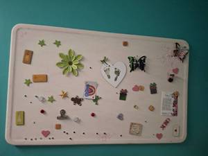 lot 1196 image: Magnets on Antique Metal Table Top