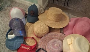 lot 1295 image: Lot of Womens Hats and Visors