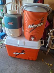 lot 1344 image: Coolers Lot - Coleman and Gatorade