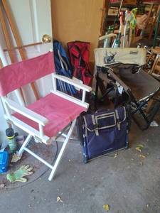 lot 1348 image: Directors and Camping Chairs