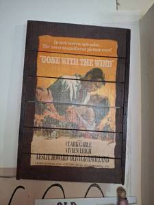 lot 1356 image: Gone with the Wind Movie Poster