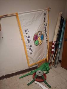 lot 1061 image: (3) Flags - 2 US Flags