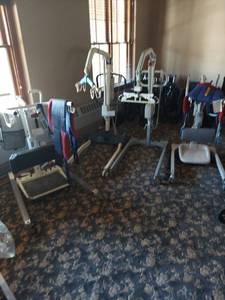 lot 1124 image: (4) Patient Lift Devices