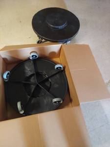 lot 1172 image: 2 New Trash Can Dollys