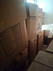 lot 1253 image: Contents of room - pipe insulation - Upstairs