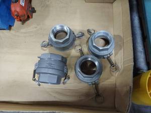 lot 1044 image: Camlock Quick Couplers 4x30D