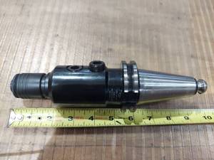lot 1077 image: Briney V40E-100-400 X286439 Hydraulic Spindle Cartridge Tool Holder