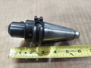 lot 1081 image: Briney V40E-050-252 CAT 40 End Mill Tool Holder