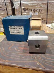 lot 1098 image: Integrex SMS Set-Up Kit - Align Tool Chuck Square