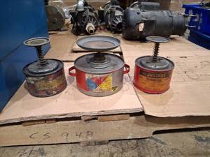 lot 1113 image: (3) Plunger Can