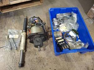 lot 1117 image: Dyno Hydraulic Motor Assembly with Cosmek Controls and Parts for Integrex Machine