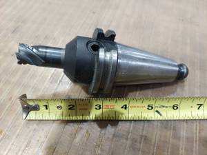 lot 1142 image: VALENITE 40CT-E75-175 End Mill Tool Holder with Bit