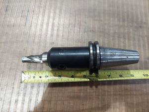lot 1159 image: End Mill Tool Holder with Bit - CAT40 EM 34 X 3.750 E