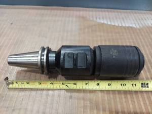 lot 1171 image: Briney V40E-150-462 Tool Holder with BILZ WF3 IKP M 1-12 Tap Chuck
