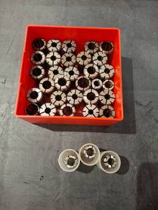 lot 1281 image: Collet Set - 33 Pieces