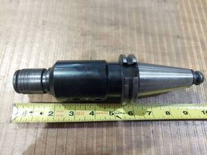 lot 1330 image: Briney V40E-100-400 Tool Holder with BILZ WF1 IKP M1 Tap Chuck