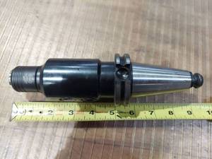 lot 1349 image: Briney V40E-100-400 Tool Holder With Bilz WF1 IKP M1 Tap Holder