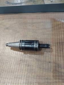 lot 1457 image: Sandvik RA390-025 Indexable Shoulder End Mill with C6-391.EH25 056 Adapter in Holder C6-A39