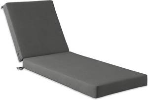 lot 7388 image: Codi Outdoor Lounge Chair Cushion, Patio Chaise Pad, Beige
