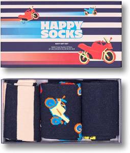 lot 7537 image: Happy Socks 3-Pack Gift Set
